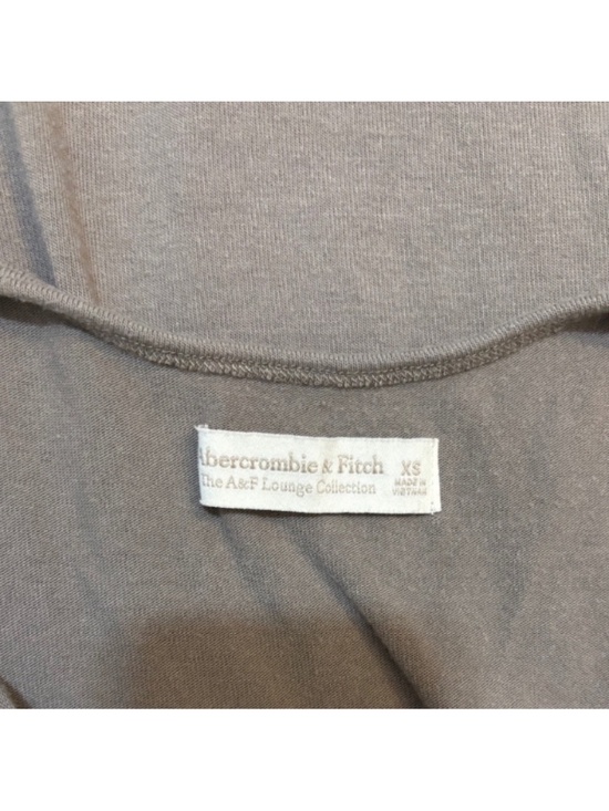 Abercrombie and Fitch Lounge Scoopneck Tan Jumpsuit - Picture 6 of 6